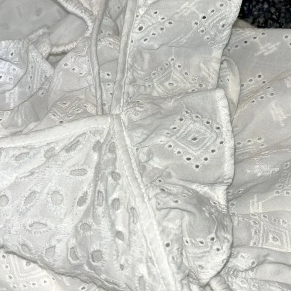 Patterned/Embroidered Mini Dress w Lining - Picture 12 of 13